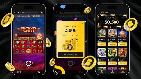 Betty Casino App Screenshot
